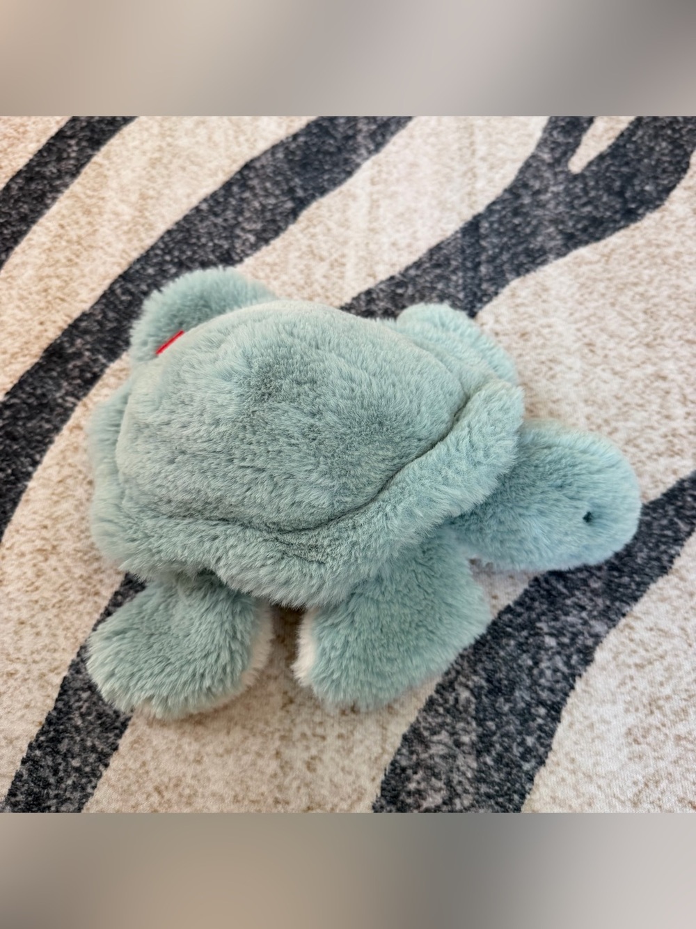 Douglas Jade Sea Turtle Plush Stuffed Animal Green Soft 6 Inch